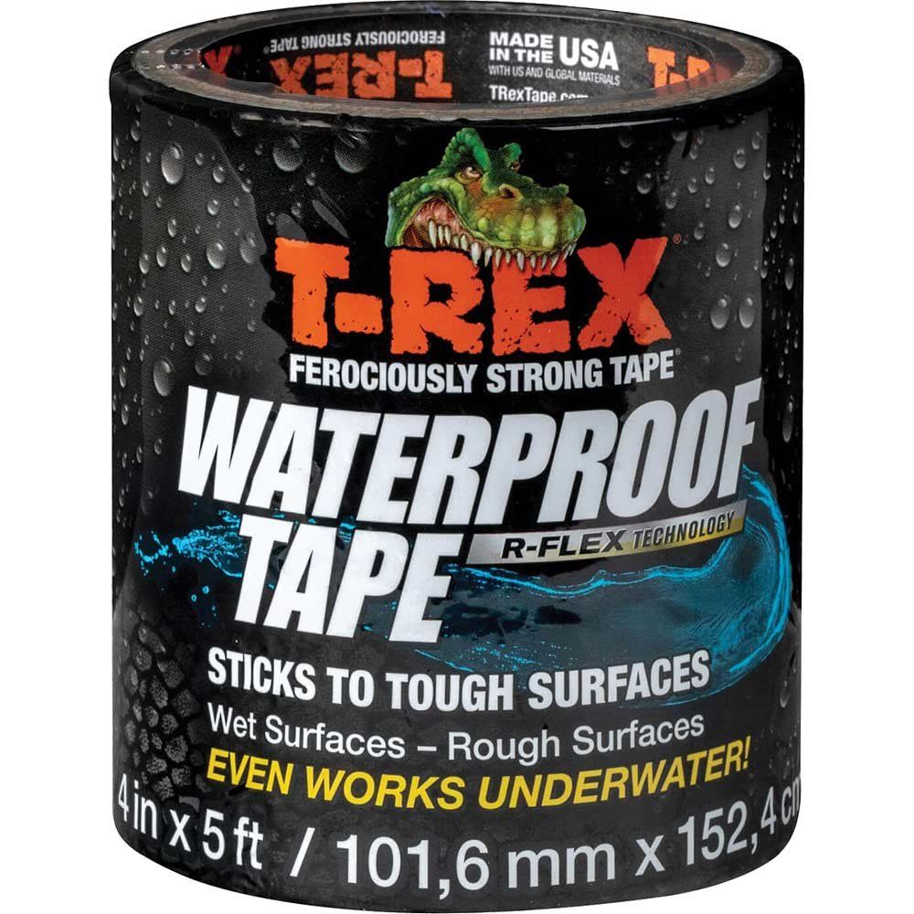 Waterproof T Rex Tape Black 100mm 1.5m - Image 1