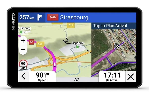 Garmin dzl LGV720 navigator Fixed 17.6 cm (6.95") TFT Touchscreen 242 g Black - Thumbnail 2