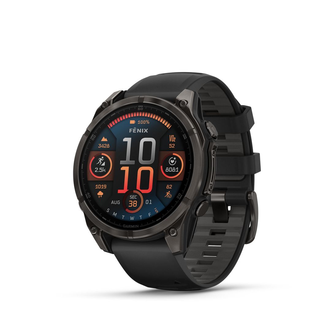 Second Life - Fēnix® 8 Sports Smart Watch Amoled - Sapphire Titan Carbon Grey... - Image 1
