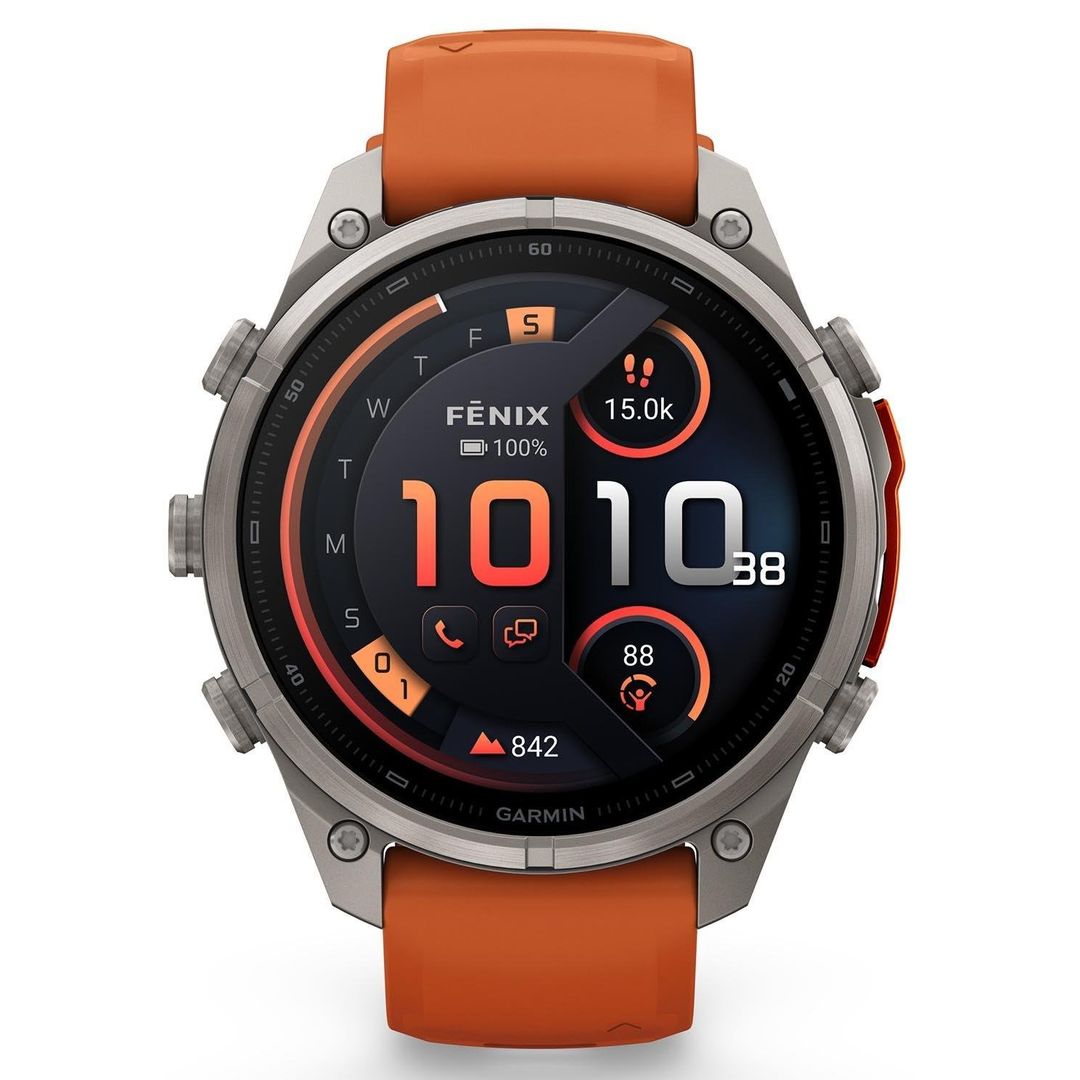 Garmin Fenix 9 Pro inReach 47mm Titanium AMOLED GPS Watch - Image 1