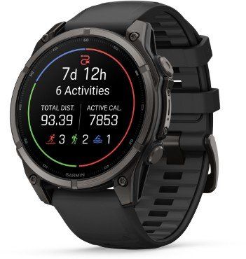 Garmin Fenix 9 47mm Titanium AMOLED GPS Watch