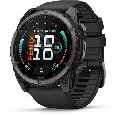 Garmin Fenix 9 51mm Titanium AMOLED GPS Watch