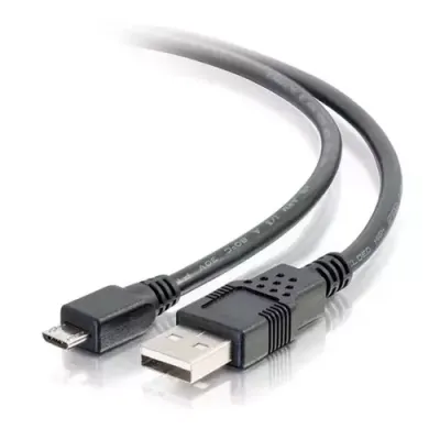 C2G 3m USB 2.0 A to Micro-B Cable M/M - Black - Thumbnail 2