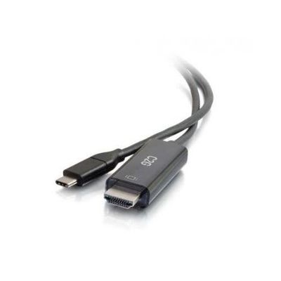 C2G USB 2.0 USB-C® to USB Micro-B Adapter Converter M/F - Black