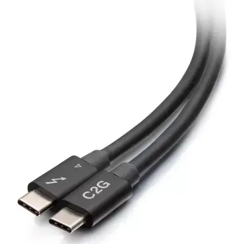 C2G 6ft (2m) Thunderbolt 4 USB-C Active Cable (40Gbps) - Image 1
