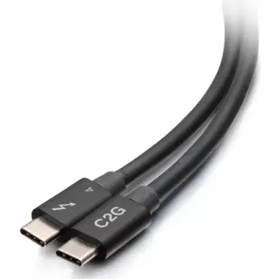 C2G 6ft (2m) Thunderbolt 4 USB-C Active Cable (40Gbps)