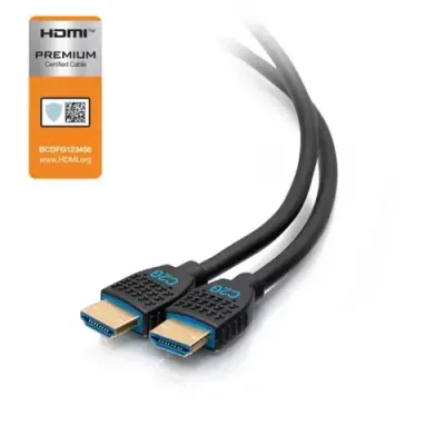 C2G 6ft (1.8m)Performance Series Premium High Speed HDMI® Cable - 4K 60Hz In-Wall, CMG (FT4) Rated - Thumbnail 2