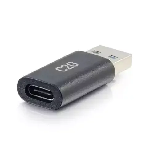 C2G USB-C Female to USB-A Male SuperSpeed USB 5Gbps Adapter Converter - Image 1