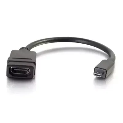 C2G 80510 HDMI cable 0.2 m Micro-HDMI Black - Thumbnail 3