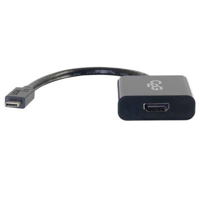 C2G USB 3.1 USB C to HDMI Audio/Video Adapter - USB Type C to HDMI Black - Thumbnail 2