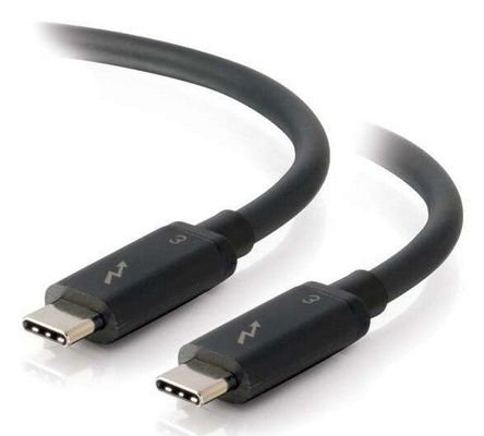C2G 2m Thunderbolt 3 Cable (20Gbps) – Thunderbolt Cable – 4K support – Black