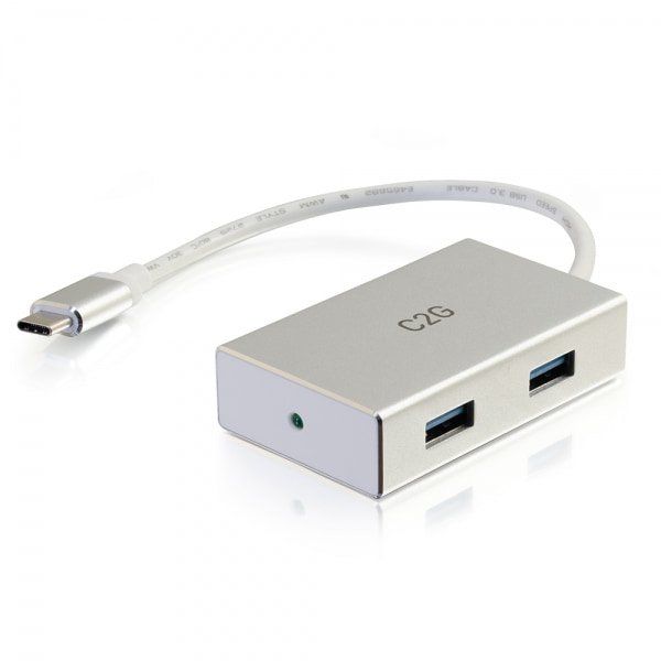 C2G USB-C Hub with 4 USB-A Ports - Image 1