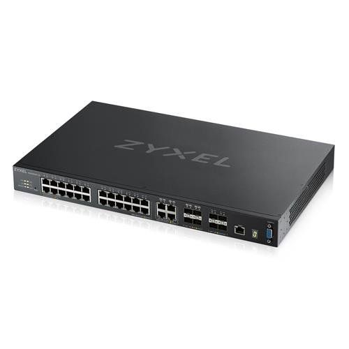 Zyxel XGS4600-32 Managed L3 Gigabit Ethernet (10/100/1000) Black - Image 1