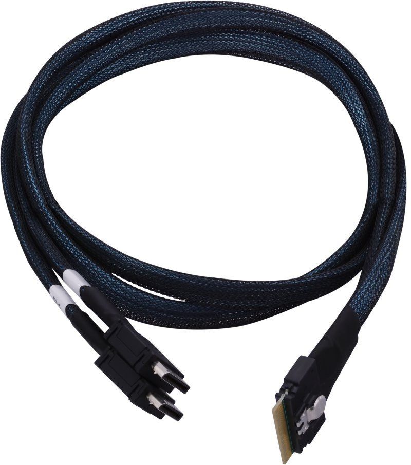 Microchip Technology 2304800-R Serial Attached SCSI (SAS) cable 0.8 m Black - Image 1