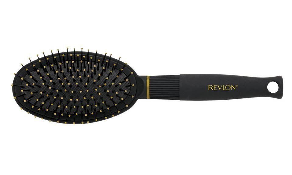 House of Home Revlon Ionic Ceramic Make It Straight Cushion Hair Brush in Black - Image 1
