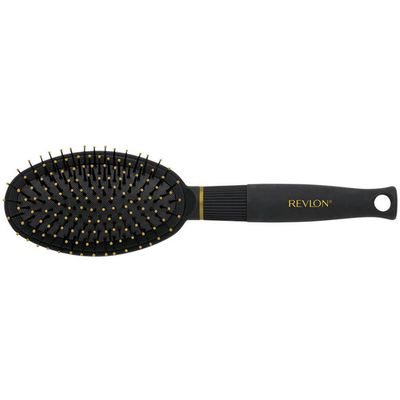 House of Home Revlon Ionic Ceramic Make It Straight Cushion Hair Brush in Black - Thumbnail 2