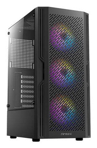 Antec AX20 Midi Tower Black - Image 1