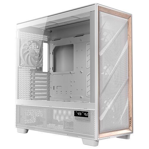 Antec FLUX PRO White EUV Full Tower White, Wood - Image 1