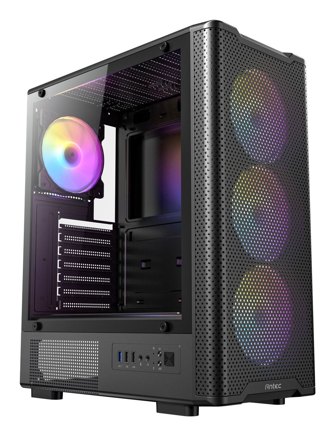 Antec VX-310 ARGB Midi Tower Black - Image 1