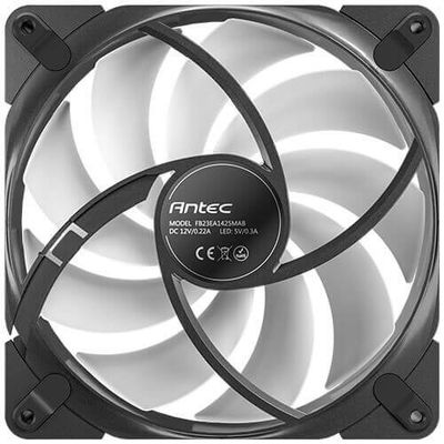 Antec Tranquil 140 ARGB Computer case Fan 14 cm Black Grey 1 pc(s)