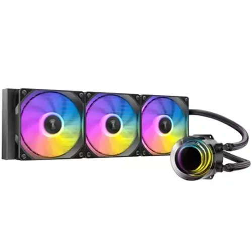 Antec Vortex Lum 360 ARGB Processor Liquid cooling kit 12 cm Black - Image 1