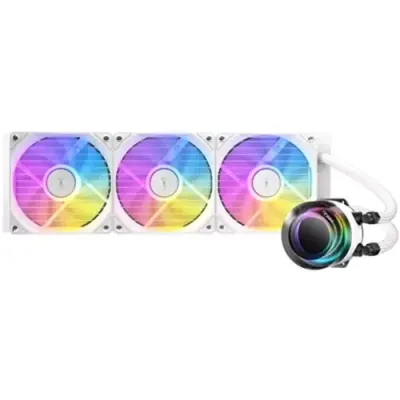Antec Vortex Lum 360 ARGB All in One CPU Cooler - White - Thumbnail 2