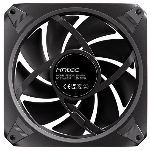 Antec Orbit 120 ARGB FAN Computer case 12 cm Black - Image 1