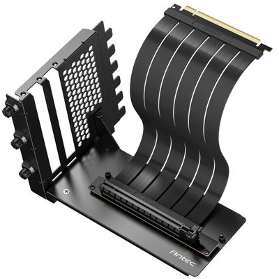 Antec Rtx50 Pcie 5.0 Riser Cable With 90 Degree Bracket Mount Black Designed To Allow Vertical Mounting Of A Graphics Card - Thumbnail 2