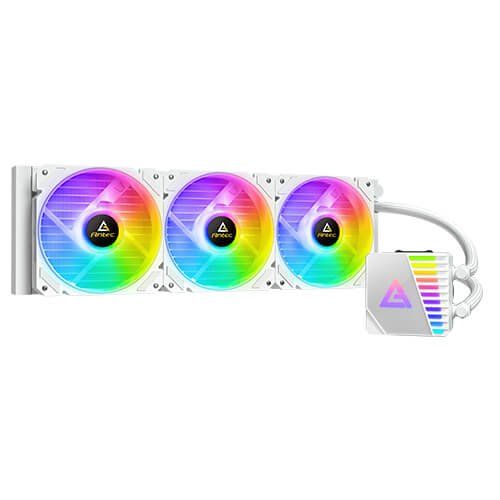 Antec Symphony 360 ARGB White Processor All-in-one liquid cooler 12 cm Black, White 1 pc(s) - Image 1