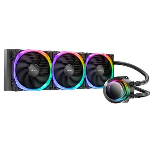 Antec VORTEX 360 ARGB Processor All-in-one liquid cooler Black - Image 1