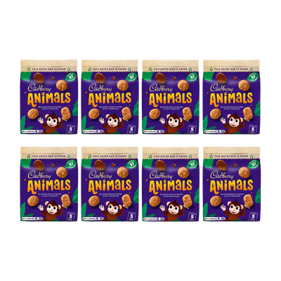 Cadbury Mini Animals Chocolate Biscuits 8 x 99.5g