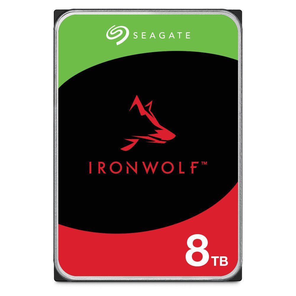 Seagate IronWolf ST8000VN004 internal hard drive 8 TB 7200 RPM 256 MB 3.5" Serial ATA III - Image 1