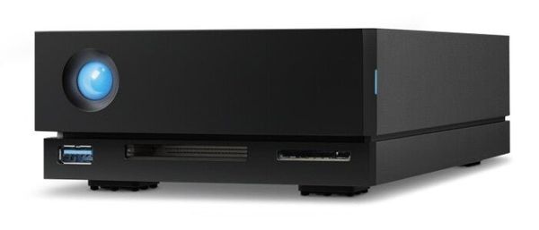 LaCie 1big Dock external hard drive 10 TB 7200 RPM USB Type-A 3.2 Gen 1 (3.1 Gen 1) Black
