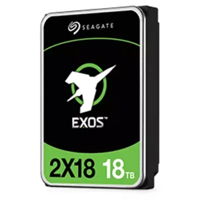 Seagate Exos 2X18 internal hard drive 18 TB 7200 RPM 256 MB 3.5" SAS - Thumbnail 2