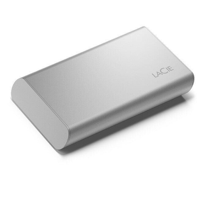 LaCie STKS500400 external solid state drive 500 GB USB Type-C Silver - Image 1