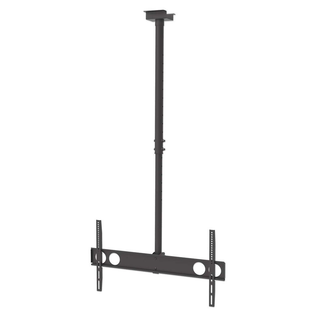 Manhattan Ceiling Mount for TV & Monitors, For screens: 37" to 75", Adjustable height: 105-156 cm, VESA compatability: all between 200x200 to 800x400mm - check the dimensions of the four mounting holes on back of screen to ensure it fits, Max 50kg, LFD,Br - Image 1