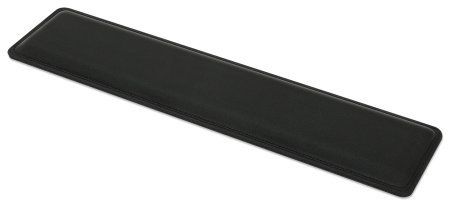 Manhattan Ergonomic Wrist Rest Keyboard Pad, Black, 445 × 100mm, Soft Memory Foam, Non Slip Rubber Base, Black, Lifetime Warranty - Image 1