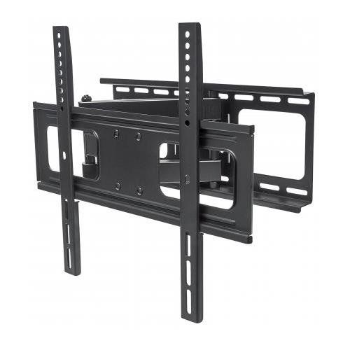 Manhattan Wall Mount for TV & Monitors (Full Motion), For screens 32" to 55", VESA compatability: all between 200x200mm and 400x400mm - check the dimensions of the four mounting holes on back of screen to ensure it fits, Max 50kg, Black, Bracket, Lifetime - Image 1