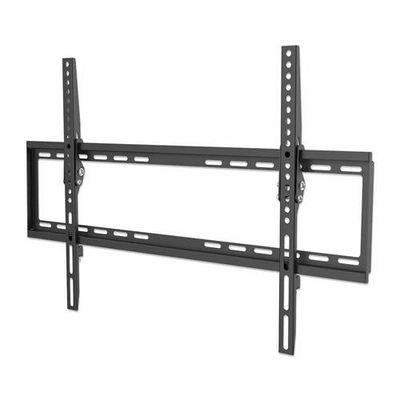 Manhattan Wall Mount for TV & Monitors (Tiltable), For screens 37" to 65", VESA compatability: all between 200x200mm and 600x400mm - check the dimensions of the four mounting holes on back of screen to ensure it fits, Max 35kg, Black, Bracket