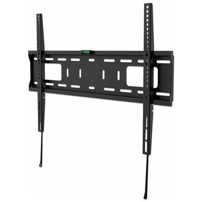 Manhattan Wall Mount for TV & Monitors (Fixed), For screens 37" to 65", VESA compatability: all between 200x200mm and 600x400mm - check the dimensions of the four mounting holes on back of screen to ensure it fits, Max 50kg, Black, Bracket