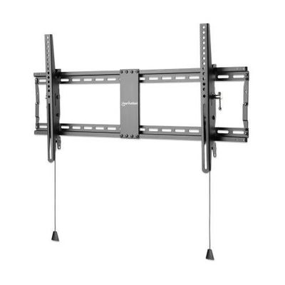 Manhattan Wall Mount for TV & Monitors (Tiltable Low Profile), For screens 37" to 100", VESA compatability: all between 200x200mm and 800x400mm - check the dimensions of the four mounting holes on back of screen to ensure it fits, Max 70kg, Bracket
