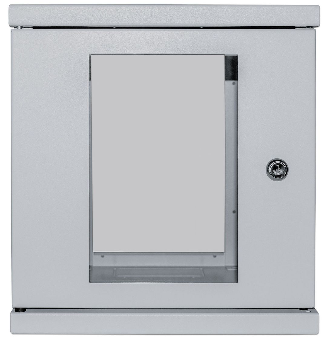 Intellinet 10" Network Cabinet - Wall Mount (Standard) 6U 300mm Deep Grey Assembled Max 60kg Suitable also for use on desk or floor Usable Depth 265mm Metal & Glass Door Back Panel Removeable SidesParts for wall install (eg screws/rawl plu - Image 1