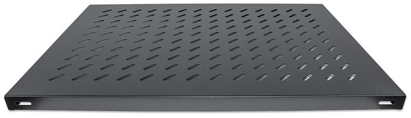 Intellinet 19" Fixed Shelf 1U 700mm Depth Max 50kg Black