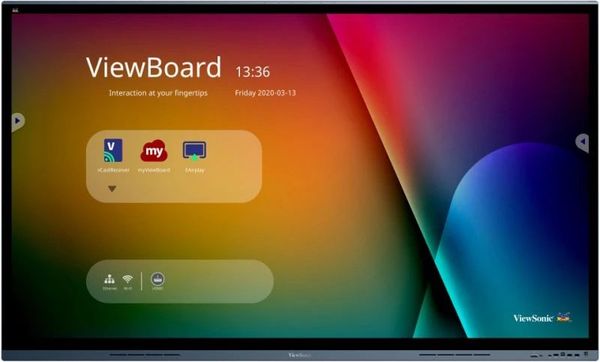 Viewsonic IFP7562 Interactive flat panel 190.5 cm (75") LED 3840 x 2160 pixels Wi-Fi