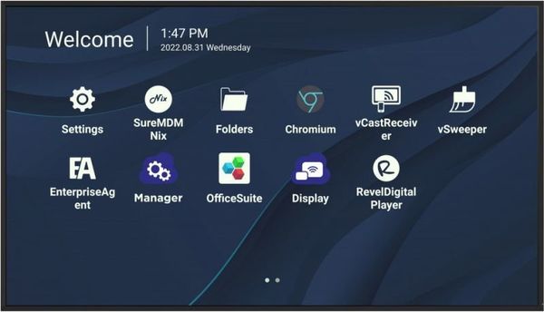 Viewsonic CDE7530 Signage Display 190.5 cm (75") Wi-Fi 450 cd/m 4K Ultra HD Black Built-in processor Android 11
