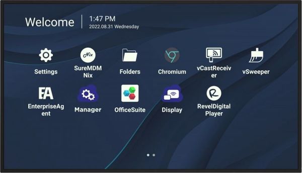 Viewsonic CDE9830 Signage Display 2.49 m (98") Wi-Fi 500 cd/m 4K Ultra HD Black Built-in processor Android 11