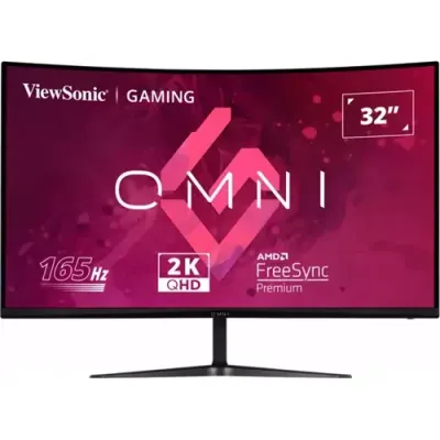 Viewsonic 32" Quad HD 165Hz Curved Gaming Monitor (VX3218C-2K) - Thumbnail 2