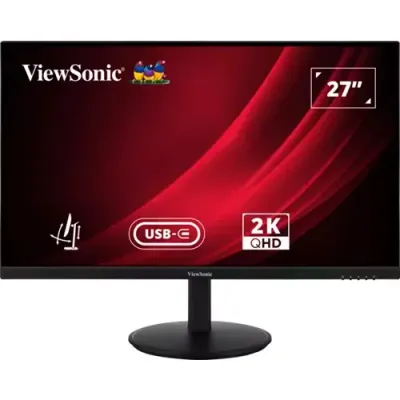 Viewsonic VG Series VG2709-2K-MHDU-2 computer monitor 68.6 cm (27") 2560 x 1440 pixels Quad HD LED Black - Thumbnail 2
