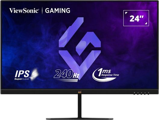 Viewsonic VX Series VX2479A-HD-PRO computer monitor 61 cm (24") 1920 x 1080 pixels Full HD LED Black - Thumbnail 2