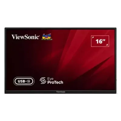 Viewsonic VA1650 computer monitor 40.6 cm (16") 1920 x 1080 pixels Full HD LED Black - Thumbnail 2